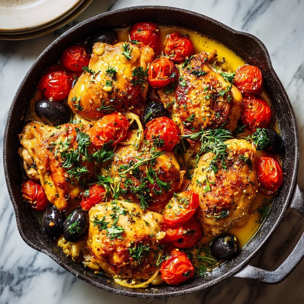 One-Pan Mediterranean Chicken