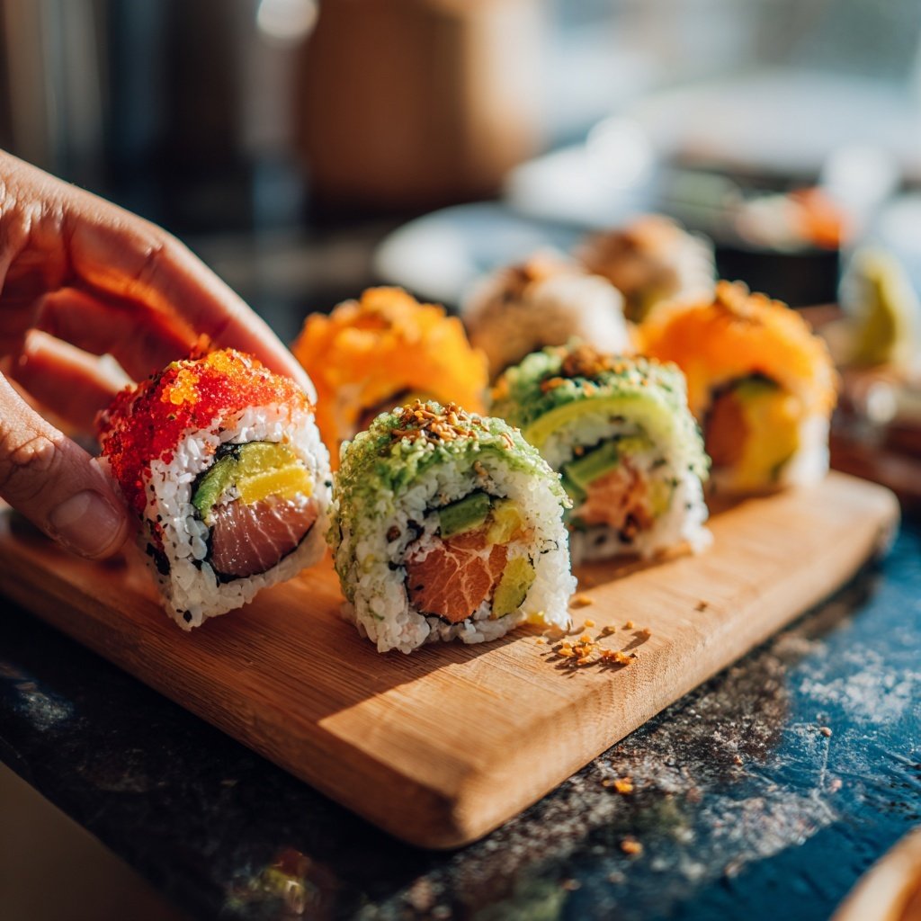 Global Japanese Sushi Rolls