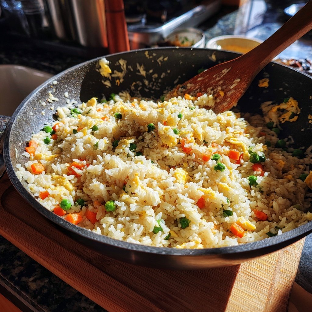 Quick 10 Minute Egg Fried Rice