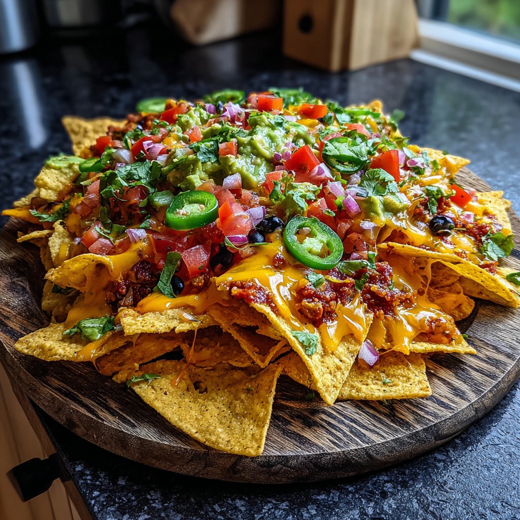 Loaded Veggie Nacho Platters